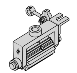 00-242 Or - REAR PULLER GEAR 22 TEETH ASM FOR DLR, DFB