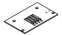 05-3560-0 Or - NEEDLE PLATE 3/16 FOR FX4412P - ORIGINAL