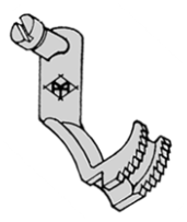 067-22068-3 - Presser foot inner for cording/piping 3/16 5 mm Adler S67W outer is 067-22076-0