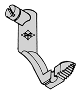 067-22070-0 - 067-22070-3 Presser foot inner left for KP367LN Adler S67W външното е 067-22079-0