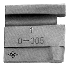 10-1069-0-003 3/4 - A69 3/4 R Cutting base/block 19.0 mm