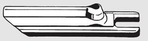 10-3072-0-024 Maier - C72-1-1/4 RJ-RE Buttonhole knife w regular eye 32 mm