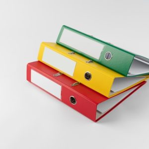 Binders, folders